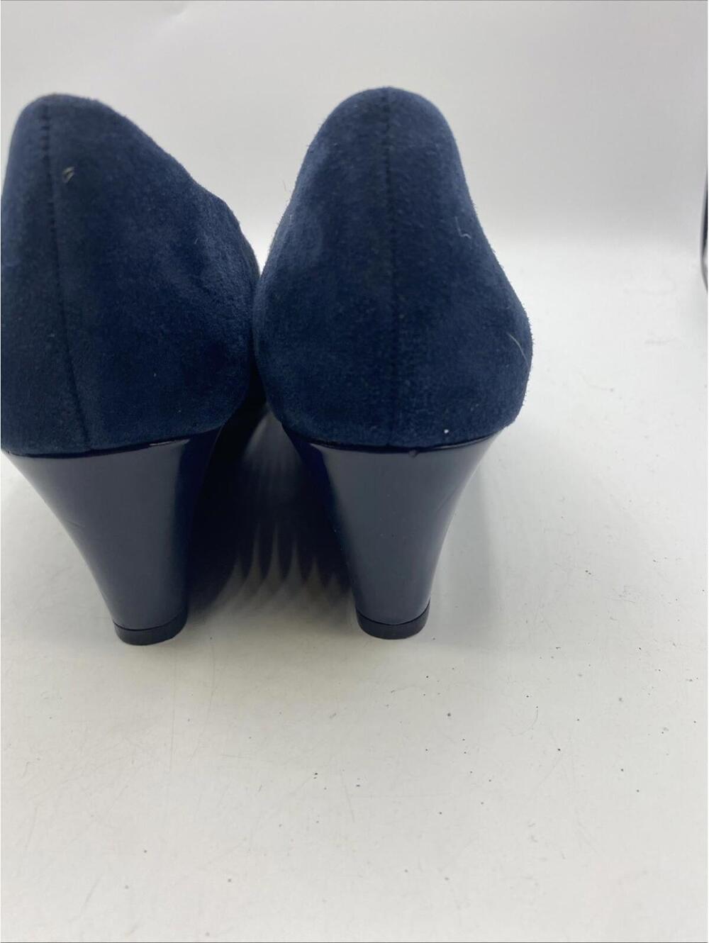 Antonio Melani Womens Shoes Size 6 M Blue Dress Comfort Slip On - Picture 2 of 12